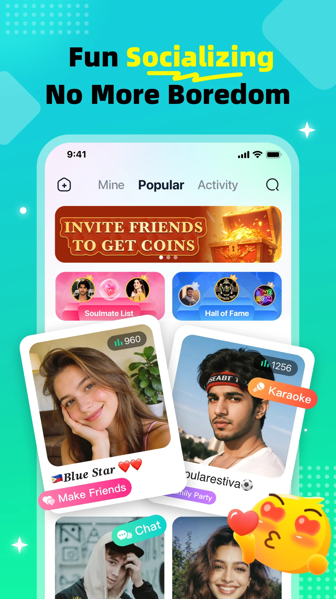 InParty - Group Voice Chat screenshot